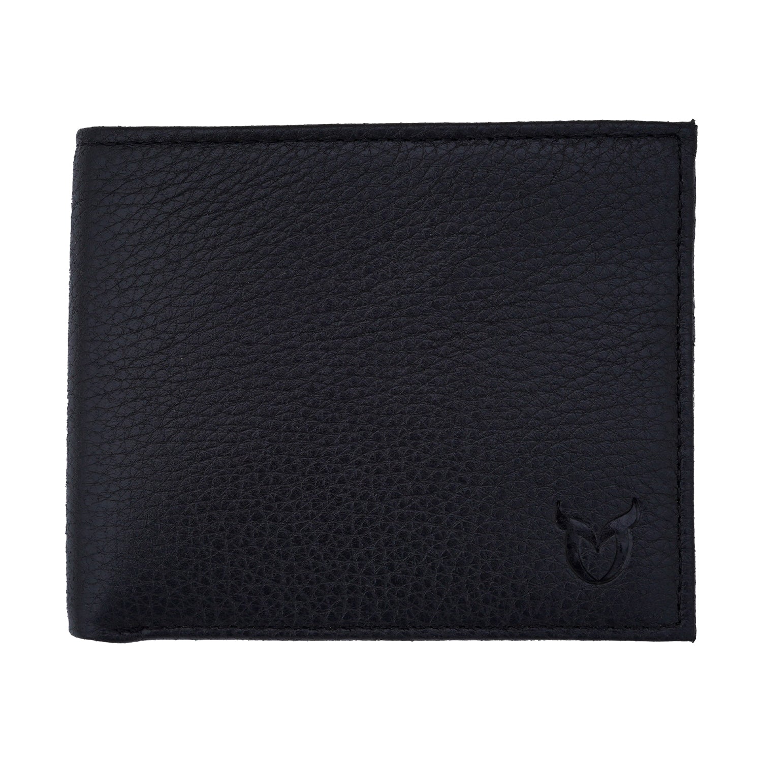 Black Natural Milled Wallet