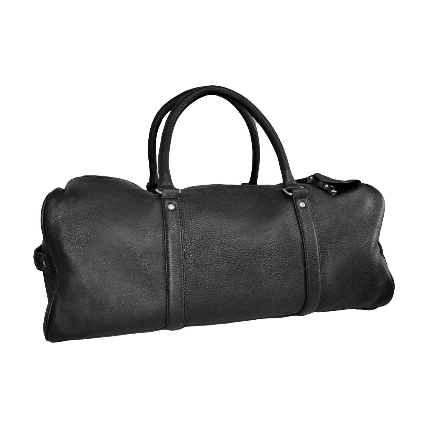 Black Natural Milled Duffel