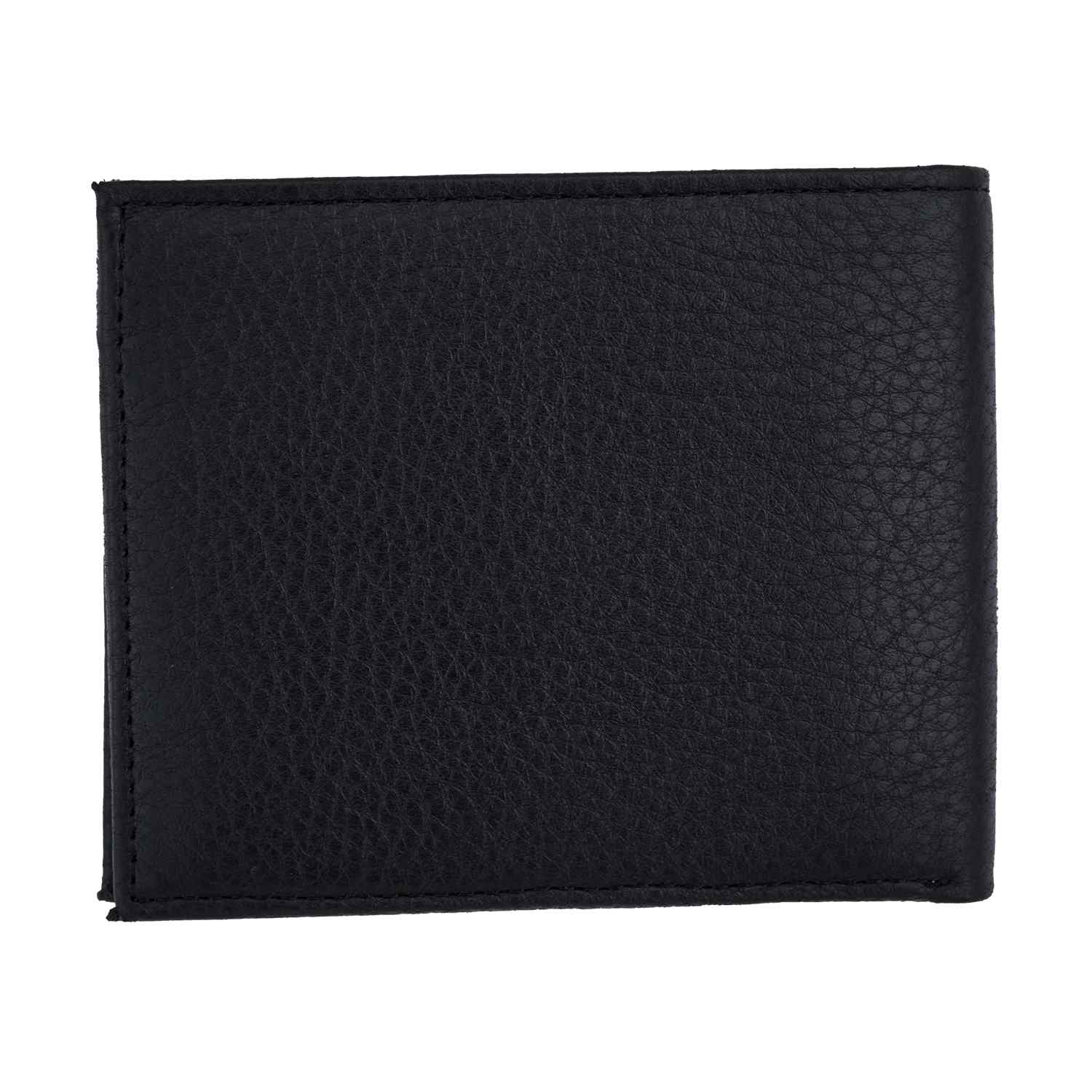 Black Natural Milled Wallet