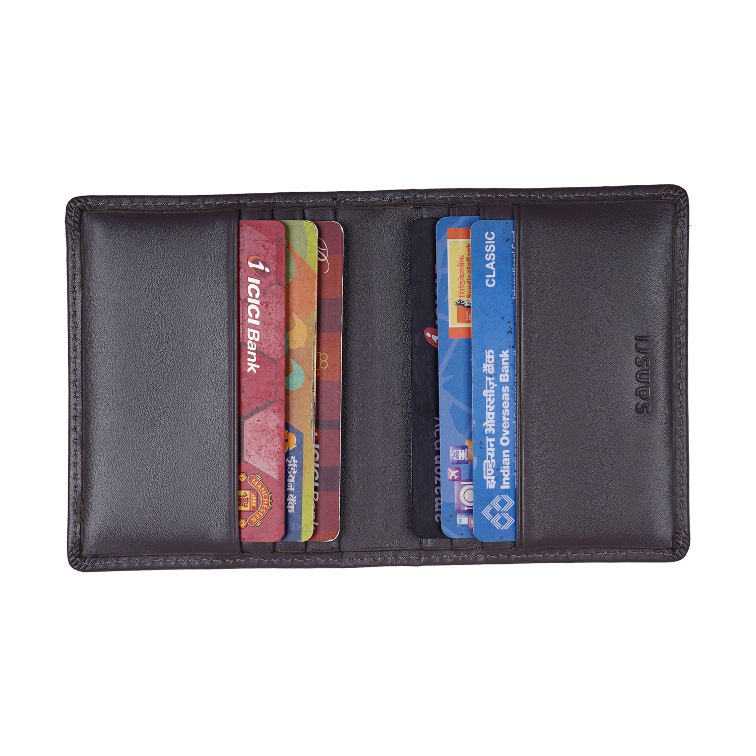 Grey Napa Card Case (Pack of 2)