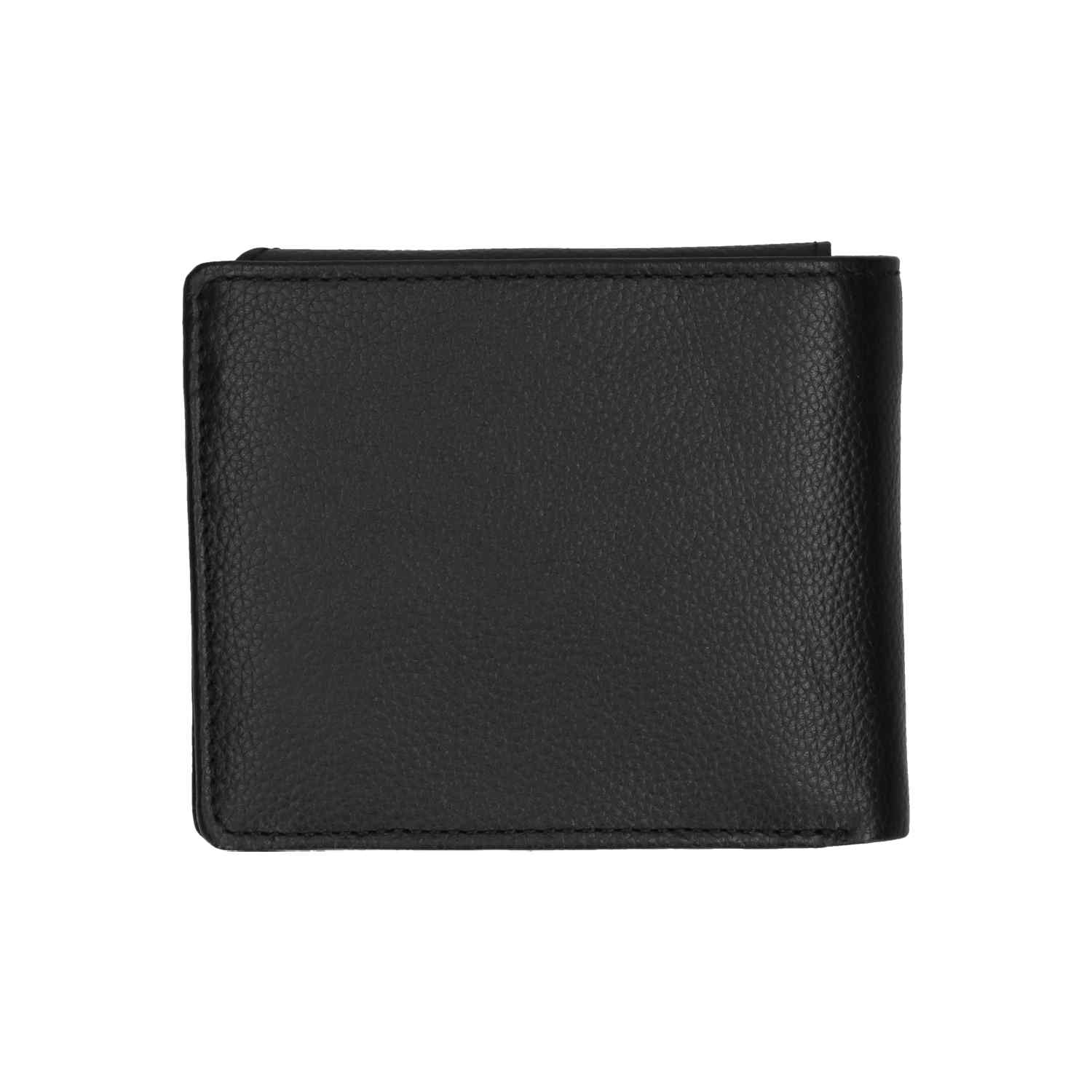 Black Printed Milled Wallet Plus
